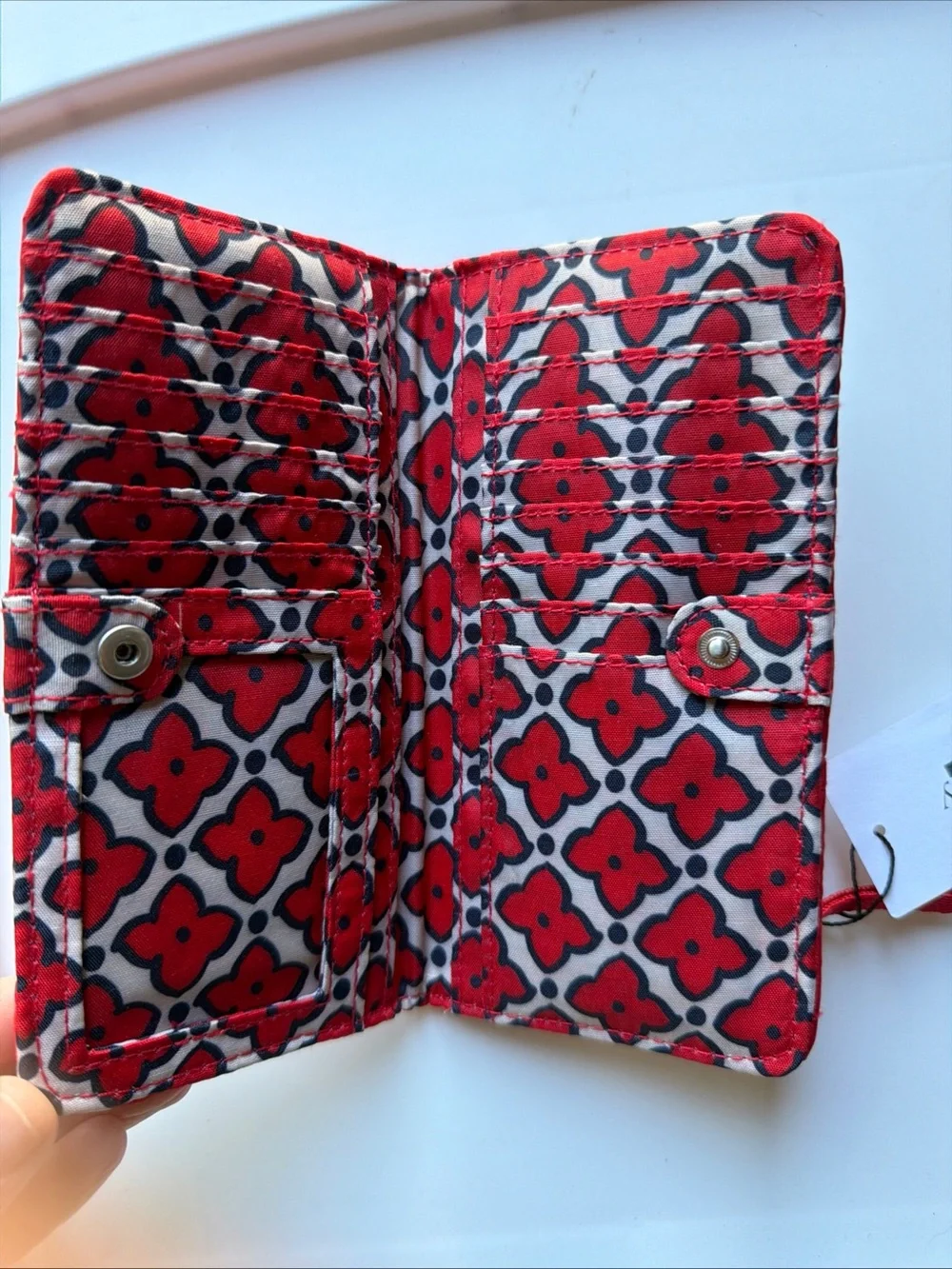 Vera Bradley Essential Wallet - Red